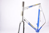 Blue and Grey / Silver Gazelle Gold Line Racing Special frame set in 58 cm (c-t) / 56.5 cm (c-c) with special Reynolds TRAPEZI 531 tubing from 2000