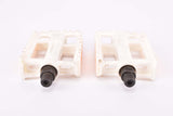 NOS Wellgo white plastic old school BMX Pedals