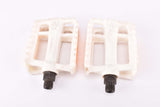 NOS Wellgo white plastic old school BMX Pedals