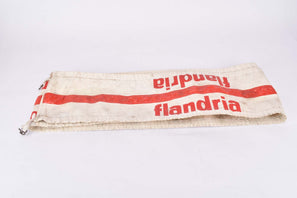 Red and white Flandria single Professional Team Service  wheel cover tire saver