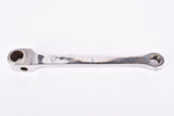 Magistroni cottered chromed steel left crankarm in 170 mm from the 1940s - 1950s