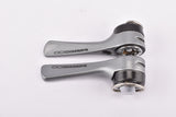 MINT Shimano 600 Ultegra #SL-6400 braze-on 6-speed / 7-speed gear lever shifter set from the 1980s - 1990s