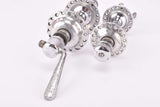 Favorit 3-piece chromed steel and aluminum Hub set with english thread (BSA) and 36 holes from the 1960s - 1980s
