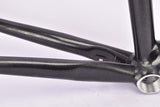 Diamond Black Metallic Cannondale R700 extra light and rigid  26" Triathlon / Time Trial aluminum bike frame set set in 66.5 cm (c-t) / 62 cm (c-c) from 1994 - defective!