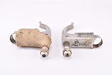 Universal Mod. 51 half opened back pointy end Fausto Coppi Style non aero Brake Lever Set from the 1950s