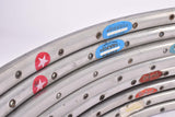 Bunch of vintage Super Champion and Rigida road bike Rims (4 pairs) in 622mm / 28" (700C)  from the 1970s and 1980s