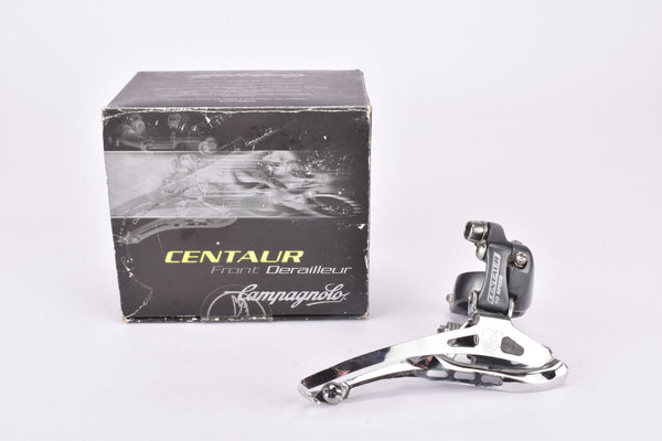 NOS/NIB Campagnolo Centaur Century Grey #FD4-CEG2C8 9/10-speed clamp-on Front Derailleur from the 2000s