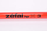 NOS Zefal hp X 3 (Size 3) red high pressure aluminium frame bike pump in 460 - 520mm