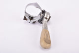 Very Rare Campagnolo first generation Record / Gran Sport #1015 single left hand clamp-on Gear Lever Shifter for front deraileur only with grey rubber cover #173 from the 1950s - 1960s