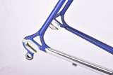 Blue Gazelle Champion Mondial AA-Special Frame vintage steel road bike frame set in 64 cm (c-t) / 62 cm (c-c) with Reynolds 531 tubing and Campagnolo dropouts from 1983 ~ 1984
