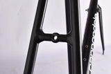 Diamond Black Metallic Cannondale R700 extra light and rigid  26" Triathlon / Time Trial aluminum bike frame set set in 66.5 cm (c-t) / 62 cm (c-c) from 1994 - defective!