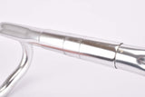 3ttt Forma silver double grooved ergonomic Handlebar in 39 cm (c-c) 25.8 mm from the 1990s