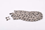 SRAM  #PC58 silver 8-speed Power Chain with Powerlink chainlock  in 1/2" x 3/32" with 102 links from the ~2000s