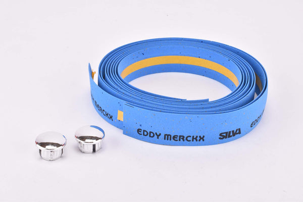 NOS Blue Eddy Merckx branded Silva Cork handlebar tape