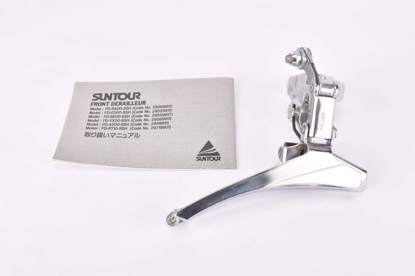 NOS Suntour AC 2000 #FD-A200-SSH clamp-on front derailleur from 1990