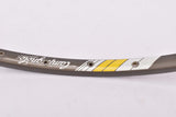 NOS dark anodized Campagnolo Omega Strada Hardox tubular single rim in 28" with 36 holes from the 1980s