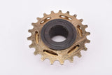 NOS Maillard 600 SH Helicomatic OR golden  6-speed Freewheel with 13-21 teeth from the 1980s
