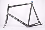 Diamond Black Metallic Cannondale R700 extra light and rigid  26" Triathlon / Time Trial aluminum bike frame set set in 66.5 cm (c-t) / 62 cm (c-c) from 1994 - defective!