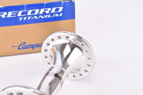 NOS / NIB Campagnolo Record Titanium #HB-30RE front Hub with 36 holes from 1997 / 1998