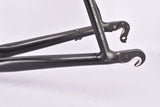 Diamond Black Metallic Cannondale R700 extra light and rigid  26" Triathlon / Time Trial aluminum bike frame set set in 66.5 cm (c-t) / 62 cm (c-c) from 1994 - defective!