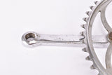 Smutny 2-arm fluted cottered chromed steel crank set with 49 teeth in 170 mm from the 1930s - 1940s (Zweiarm Kurbel)