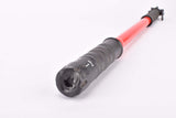 NOS Zefal hp X 3 (Size 3) red high pressure aluminium frame bike pump in 460 - 520mm