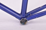 Blue Gazelle Champion Mondial AA-Special Frame vintage steel road bike frame set in 64 cm (c-t) / 62 cm (c-c) with Reynolds 531 tubing and Campagnolo dropouts from 1983 ~ 1984