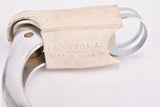 NOS Leve Freno Balilla Brevetatto anni 40 (Frejus) non-aero brake lever set with white hoods (Vittoria) from the 1940s / 1950s