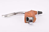 NOS Universal mod. 51 (or 61 / 68?) half opened pointy end Fausto coppi style non-aero singel Brake Lever with brown hood