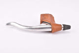 NOS Universal mod. 51 (or 61 / 68?) half opened pointy end Fausto coppi style non-aero singel Brake Lever with brown hood