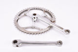 Nervalux 3-arm cottered chrome steel crank set with Cyclo Chainring (50/47 teeth) in 170 mm from the 1960s - 1970s