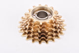 NOS/NIB Shimano Dura-Ace #MF-7160 6-speed golden Freewheel with 13-23 teeth and english/italian thread from 1980