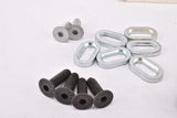 NOS Eddy Merckx Podio Universal Shoe Plate Set Free Float clipless Pedal Cleats