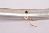 NOS Polished Mavic Monthlery Pro tubular single rim in 28" with 28 holes from the 1970s - 1980s