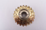 NOS/NIB Shimano Dura-Ace #MF-7160 6-speed golden Freewheel with 13-23 teeth and english/italian thread from 1980