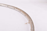 NOS Polished Mavic Monthlery Pro tubular single rim in 28" with 28 holes from the 1970s - 1980s