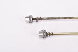 Shimano 600 #6100 / 600 EX Arabesque #6200 quick release set, front and rear Skewer for 100 / 126 mm from the 1970s - 1980s