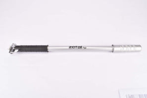 NOS Zefal HP High Pressure silver aluminum frame bike pump in 470 - 500mm