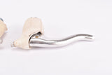 NOS Leve Freno Balilla Brevetatto anni 40 (Frejus) non-aero brake lever set with white hoods (Vittoria) from the 1940s / 1950s