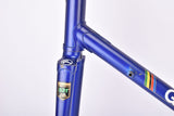 Blue Gazelle Champion Mondial AA-Special Frame vintage steel road bike frame set in 64 cm (c-t) / 62 cm (c-c) with Reynolds 531 tubing and Campagnolo dropouts from 1983 ~ 1984