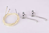 NOS Weinmann AG #139 City / Touring Brake lever set with white cables from the 1980s