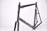 Diamond Black Metallic Cannondale R700 extra light and rigid  26" Triathlon / Time Trial aluminum bike frame set set in 66.5 cm (c-t) / 62 cm (c-c) from 1994 - defective!