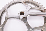 Nervalux 3-arm cottered chrome steel crank set with Cyclo Chainring (50/47 teeth) in 170 mm from the 1960s - 1970s