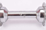 NOS Weco chrome plated steel small flange Front Hub with solid axle and 36 holes from the 1950s - 1970s