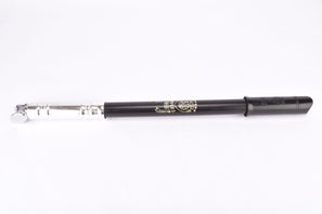 NOS Black Silca Impero bike pump in 410-450mm from the 1970s / 1980s