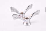 NOS Huret Luxe Wing Nut set for front and rear Hubs from the 1950s - 1970s