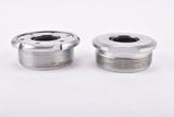 NOS Shimano NEW 600 EX #BB-6207 and Deore XT #BB-M730  Bottom Bracket cups with italian thread from the 1980s - 1990s