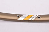 NOS dark anodized Campagnolo Victory Crono tubular single rim in 28" with 36 holes from the 1980s