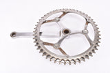 Nervalux 3-arm cottered chrome steel crank set with Cyclo Chainring (50/47 teeth) in 170 mm from the 1960s - 1970s