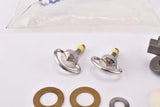 NOS Campagnolo C-Record Friction #0118071 and #0118072 (#A283) on top of tube Aero braze-on Gear Lever Shifter Set from the 1980s - 1990s
